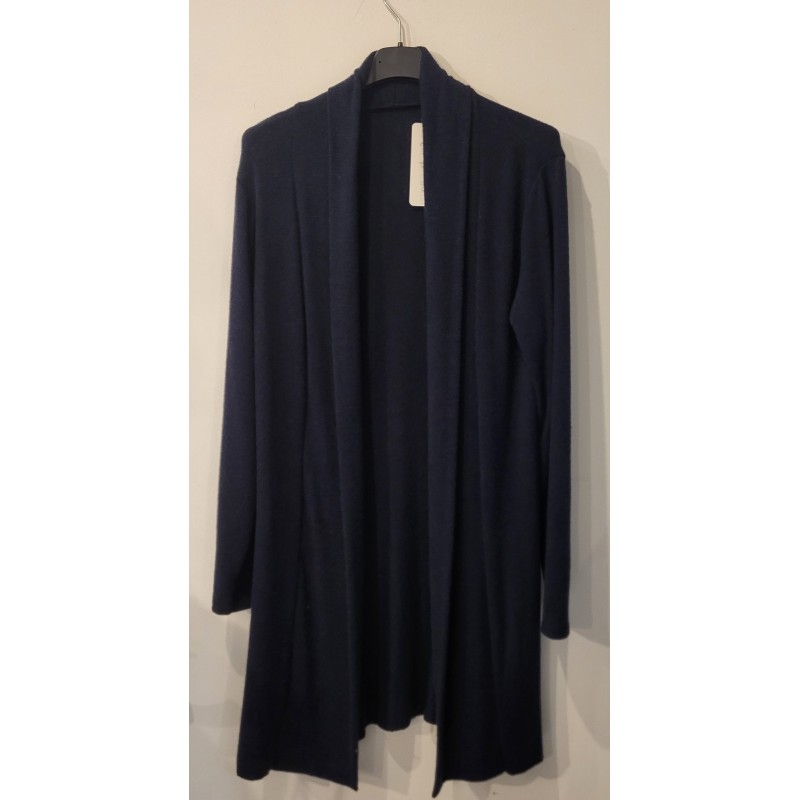 Gilet long tout doux