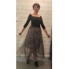 Jupe léopard tulle