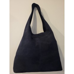 Sac besace daim