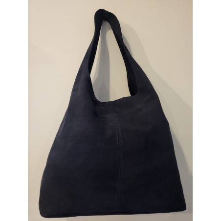 Sac besace daim