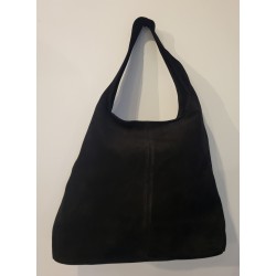 Sac besace daim