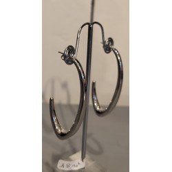 Boucle d'oreilles 1/2 créole
